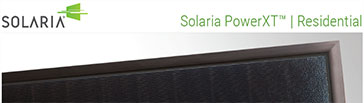 Solaria black solar panel specifications