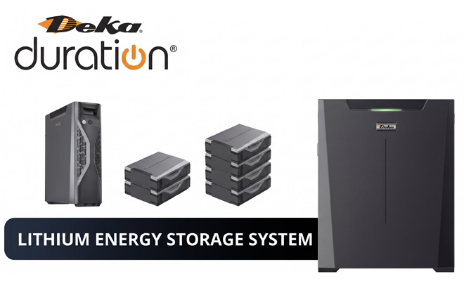 Solar + Storage Batteries Deka Duration DD5300 Lithium Energy Storage