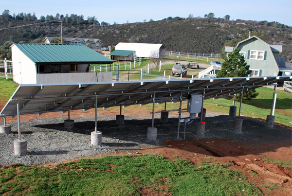 SES Ground Mount Solar Installation | Farm