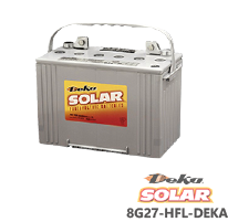 Deka Solar 8G27-HFL-DEKA Sealed Gel Battery - Reliable Power Source for ...