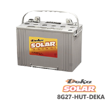 Deka Solar 8G27-HUT-DEKA Sealed Gel Cell Battery - Low Wholesale Price ...