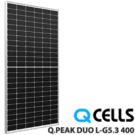 Q CELLS Q.PEAK DUO L-G5.3 400 400W Solar Panel