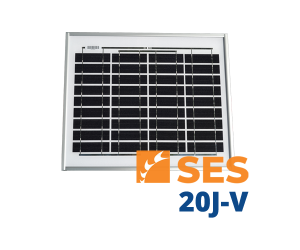 SES 20J-V 12V 20W Solar Panel Wholesale Low Prices!