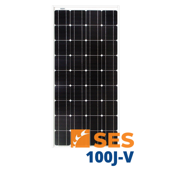 SES 100J-V 12V 100W Solar Panel | Low Wholesale Prices