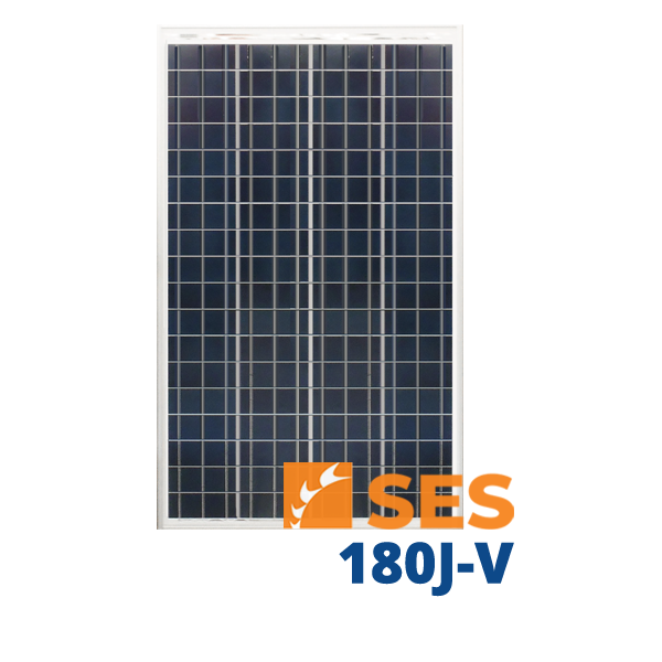 SES 180J-V 24V 180W Solar Panel | Low Wholesale Prices