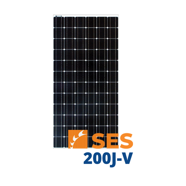 SES 200J-V 24V 200W Solar Panel | Low Wholesale Prices