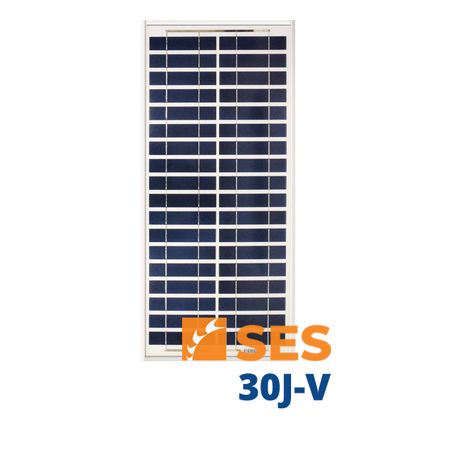 SES 30J-V 12V 20W Solar Panel Wholesale Low Prices!