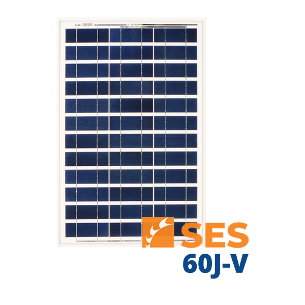 SES 60J-V 12V 60W Solar Panel | Low Wholesale Prices