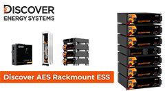 DISCOVER AES Rackmount Energy Storage System