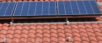 Installing solar panels on spanish tile roof