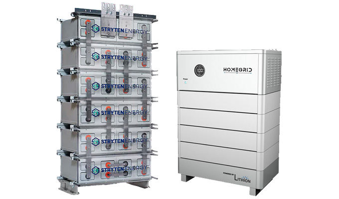 SES Solar Battery Storage for Cantilever Structures