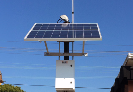 MAPPS Pad Pole Mount Downtown Install