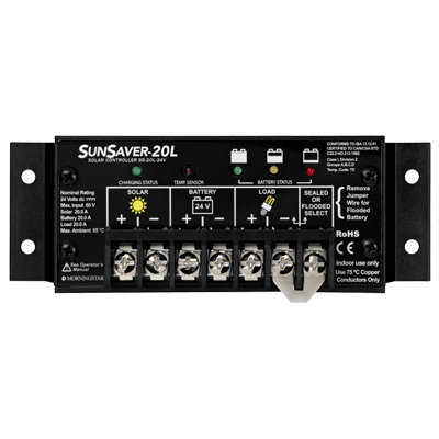 Sunsaver C1 D2 Rated Charge Controllers