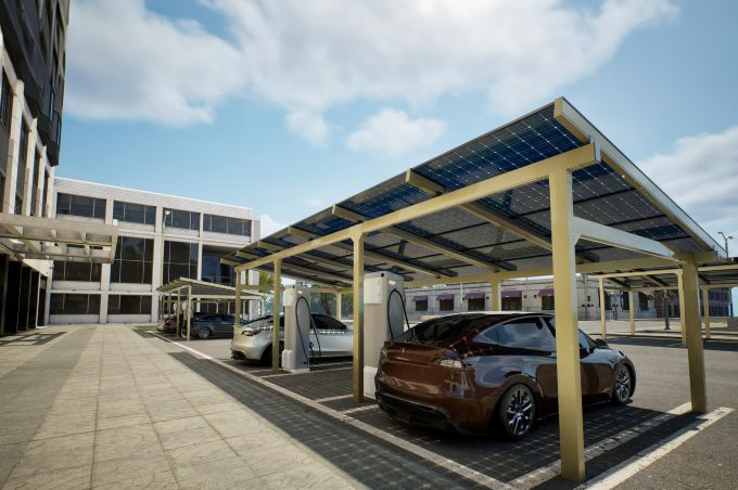 SES Commercial Flat Roof Sloped Roof Solar Systems