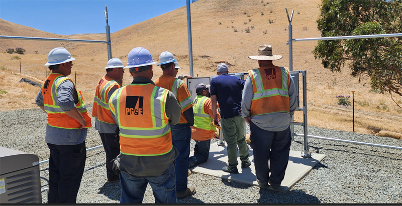 SES TRaining session with PG&E Engineering Team