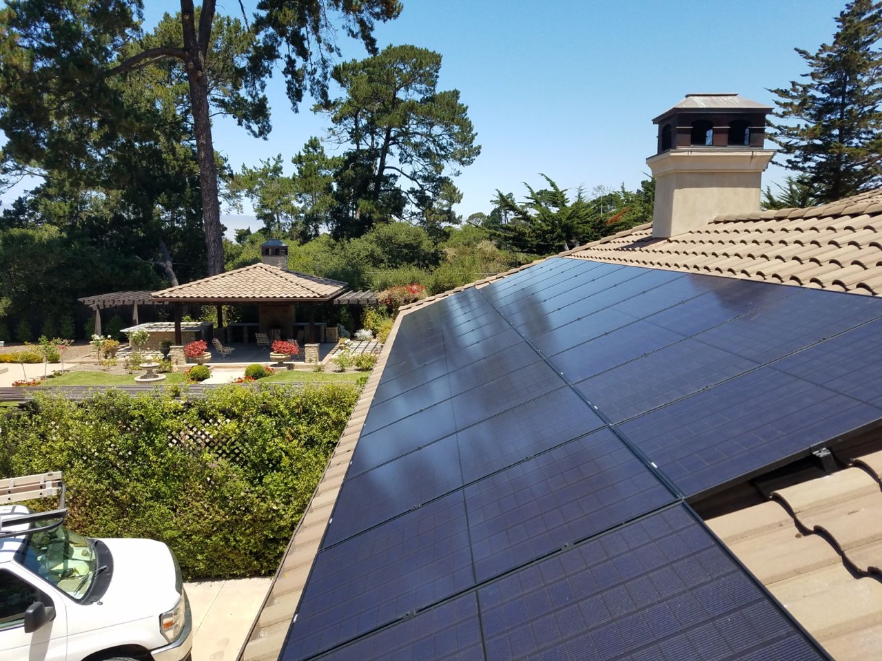 SES Residential Solar Systems Rooftop Image
