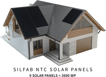 Silfab NTC N-type solar cells