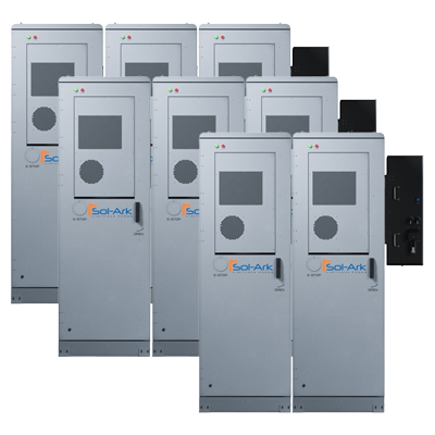 Sol-Ark 480 kWh 208V Outdoor System