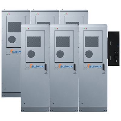 Sol-Ark 480 kWh 480VAC Outdoor System